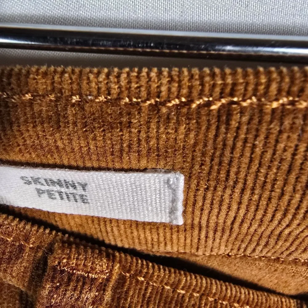 LOFT Brown Corduroy lJeans Size 8p